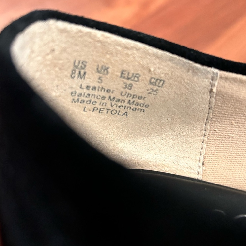 FRANCO SARTO Petola Leather Slip-on In Black Size 8 NWOT - Picture 3 of 10